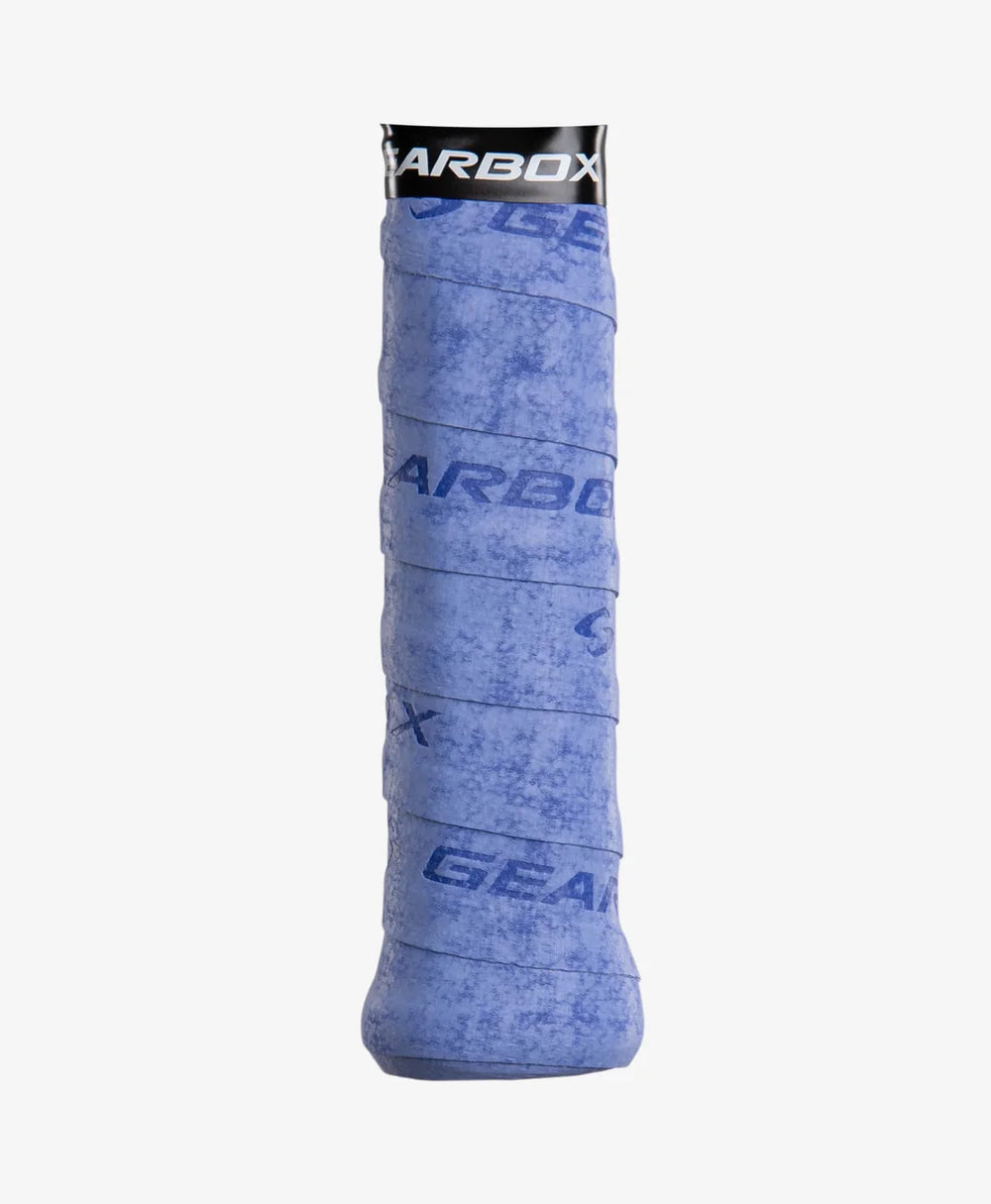 Gearbox Dry Overwrap Grip : Neon Blue (Pack of 3)