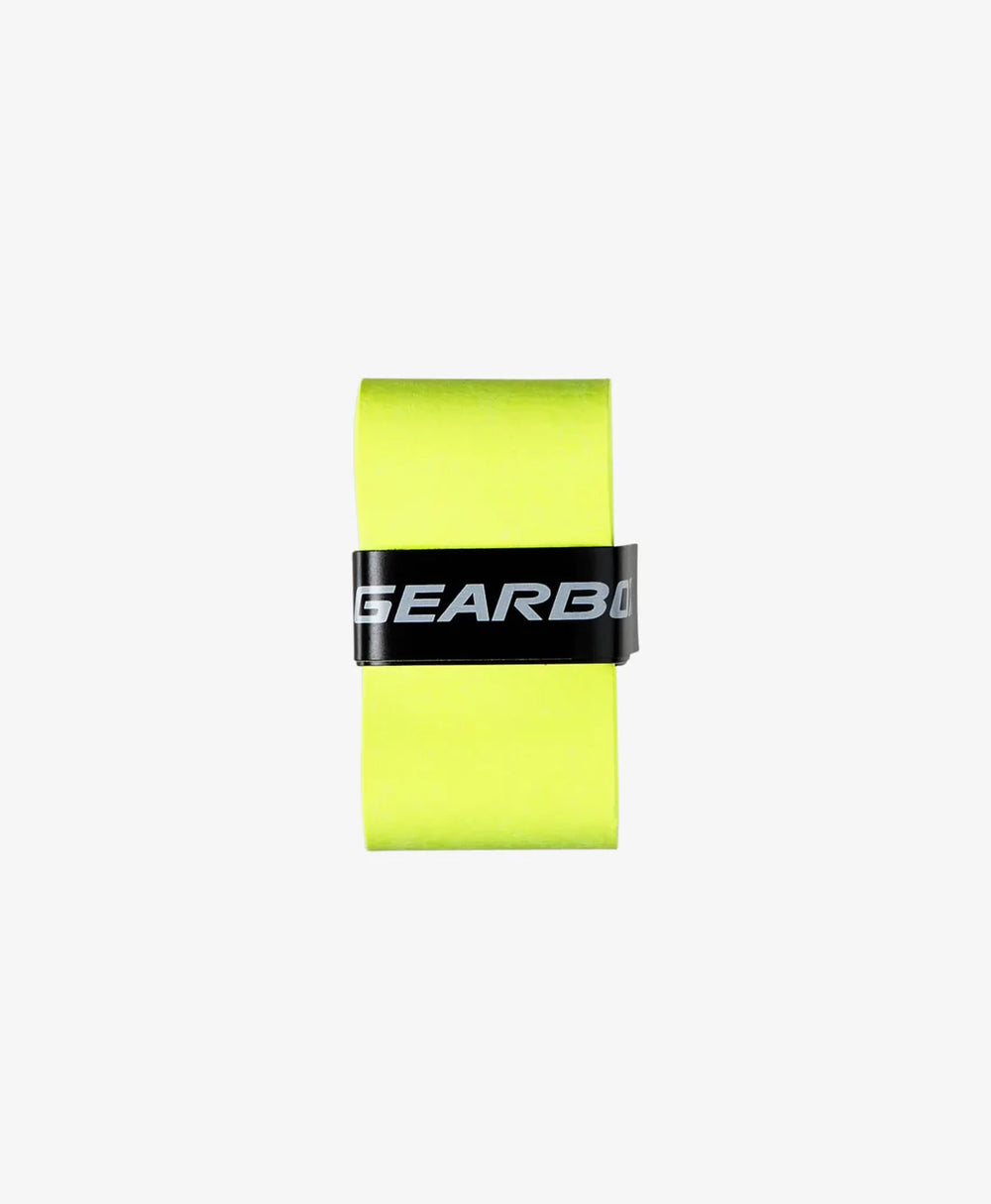 Gearbox Dry Overwrap Grip : Neon Yellow (Pack of 3)