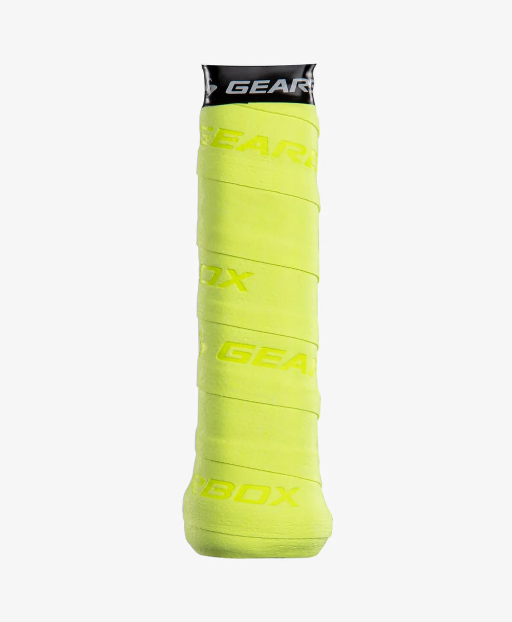 Gearbox Dry Overwrap Grip : Neon Yellow (Pack of 3)
