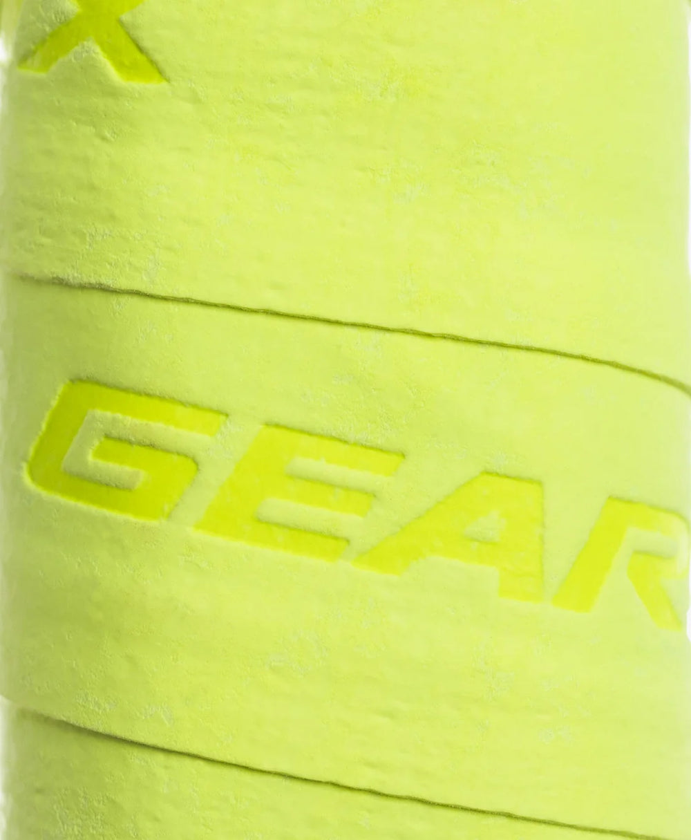 Gearbox Dry Overwrap Grip : Neon Yellow (Pack of 3)