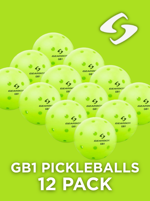 Gearbox GB1 Pickleball Balls - 12 PACK