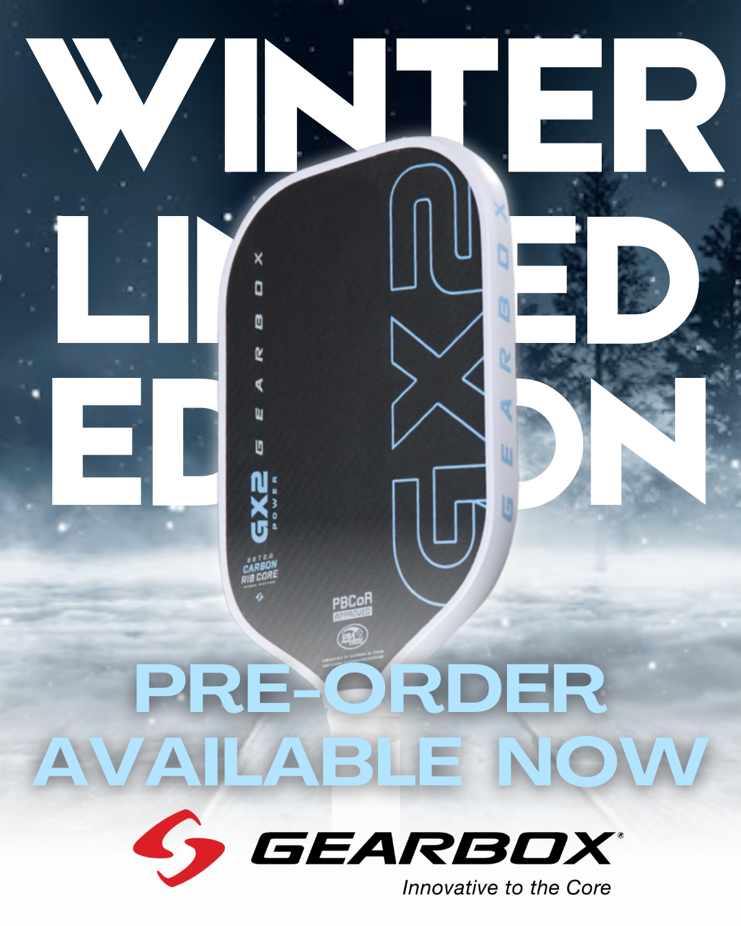 [PRE-ORDER] Gearbox 2025 Winter Edition GX2 Power Elongated 16MM
